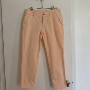 Old Navy peach pants 4 regular